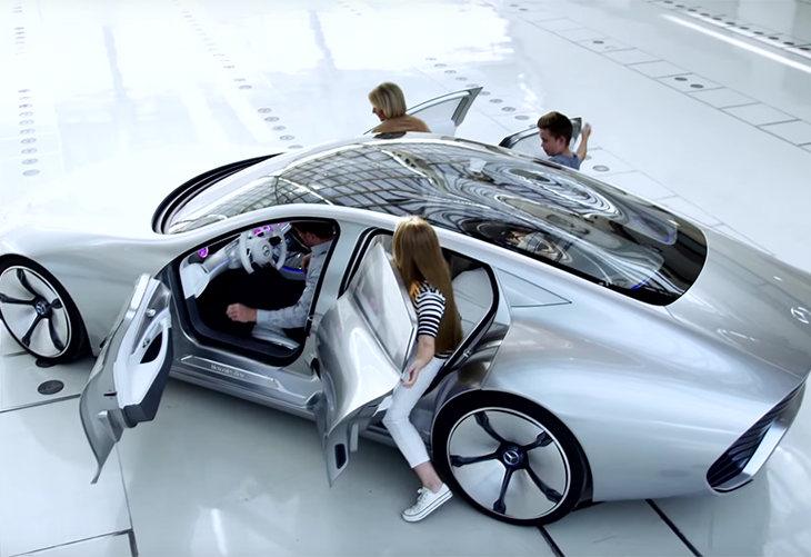 Mercedes-Benz Unveils Tesla-Fighting EV Concept