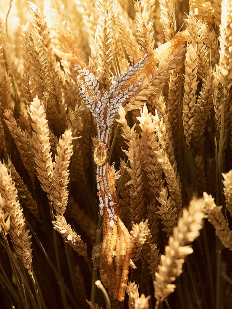 Wheat Fields Serve as Inspiration for Chanel's Newest Jewelry Line
