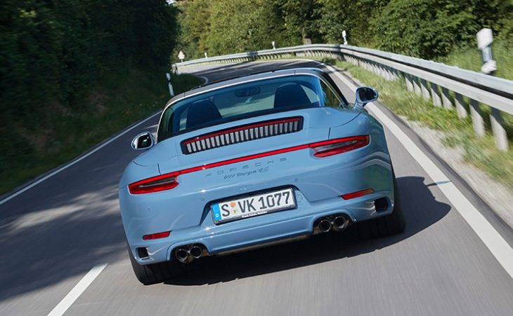 Don’t Call It Robin’s Egg: Porsche’s Immaculate 911 Targa 4S Design Edition In Etna Blue