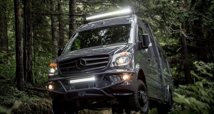 Outside Van’s ‘Awesome Awe’ is Not Your Father’s Custom Mercedes