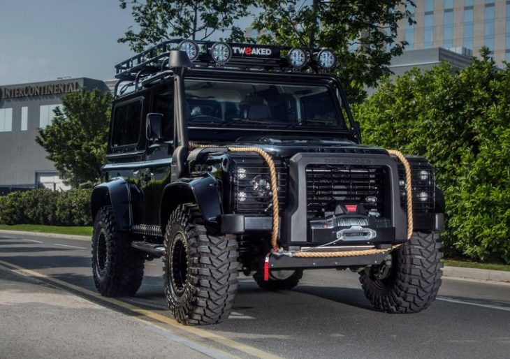 Land Rover Defender 90 Spectre Edition is Bad Enough for Bond