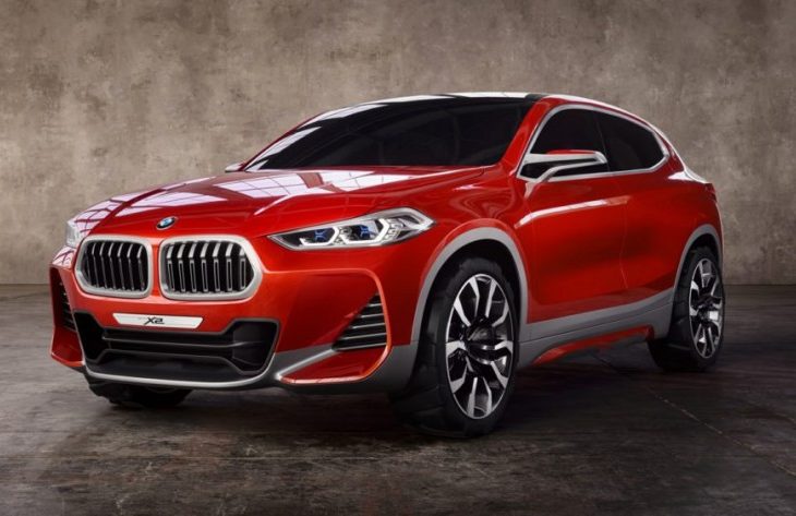 BMW’s Agressive X2 Crossover Concept Surfaces at Paris Auto Show