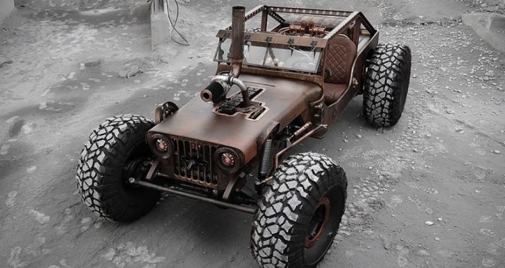 Hauk Designs’ Rock Rat Gives the Jeep 1947 CJ2A the Mad Max Treatment It Deserves