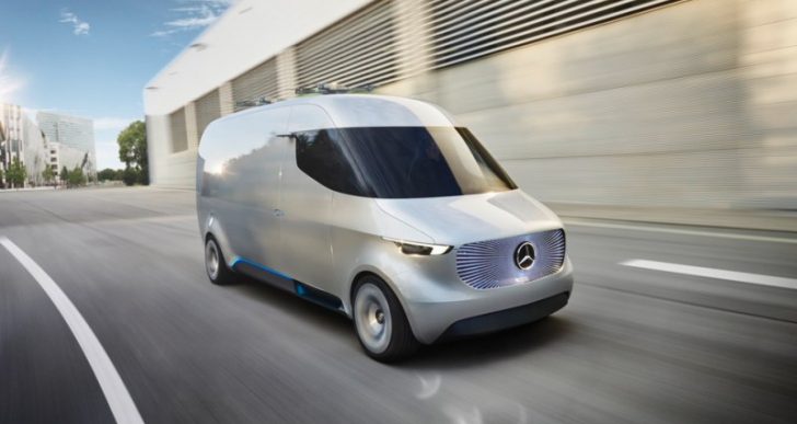 Mercedes Wants To Use Autonomous Vans As Delivery Drone Launch Pads