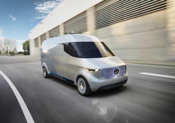 Mercedes Wants To Use Autonomous Vans As Delivery Drone Launch Pads