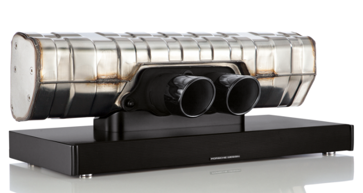 Porsche Design Is Now Selling a Soundbar Made from a 911’s Rear Silencer and Exhaust