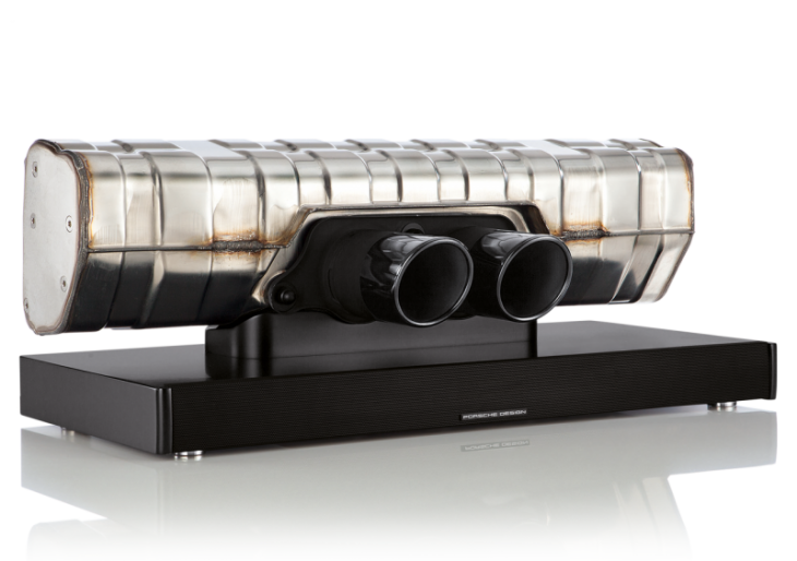 Porsche Design Is Now Selling a Soundbar Made from a 911’s Rear Silencer and Exhaust