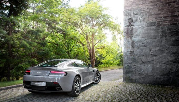 This Bespoke Aston Martin V8 Vantage Gets Its Inspiration from the Forests of Sweden