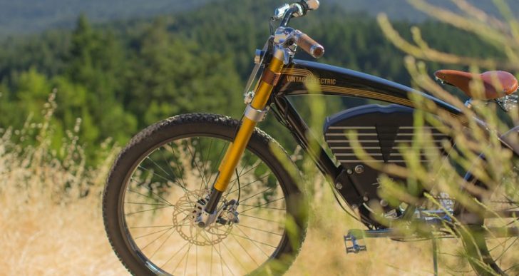 Vintage Electric’s $7K Scrambler E-bike Can Hit 40 MPH