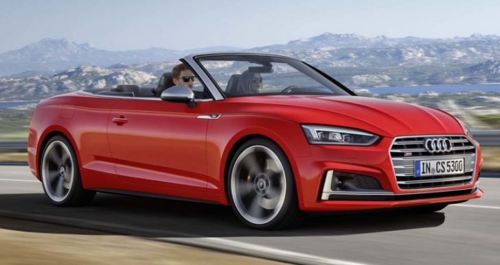 Audi Unveils 2018 A5 and S5 Cabriolet