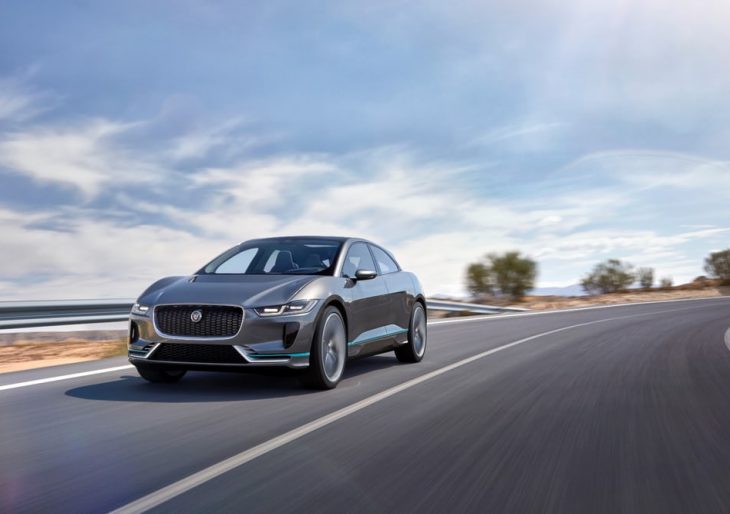 Jaguar Previews Electric Future with I-Pace Concept