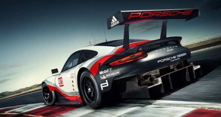 Porsche Unveils New 911 RSR Race Car