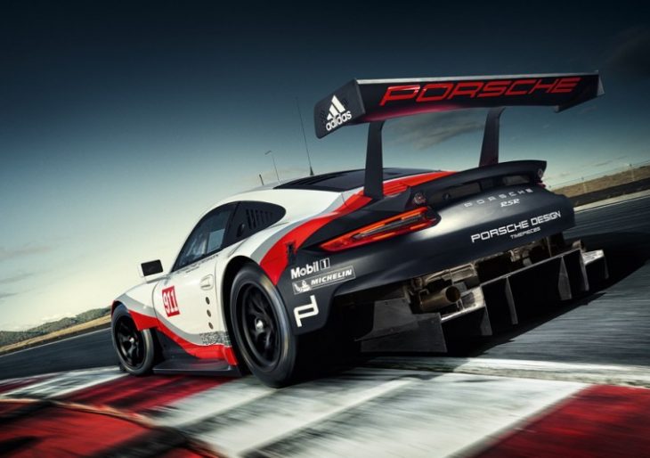 Porsche Unveils New 911 RSR Race Car