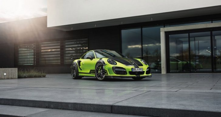 TechArt’s GTstreet R Transforms the Porsche 911 Turbo Into a Green Beast