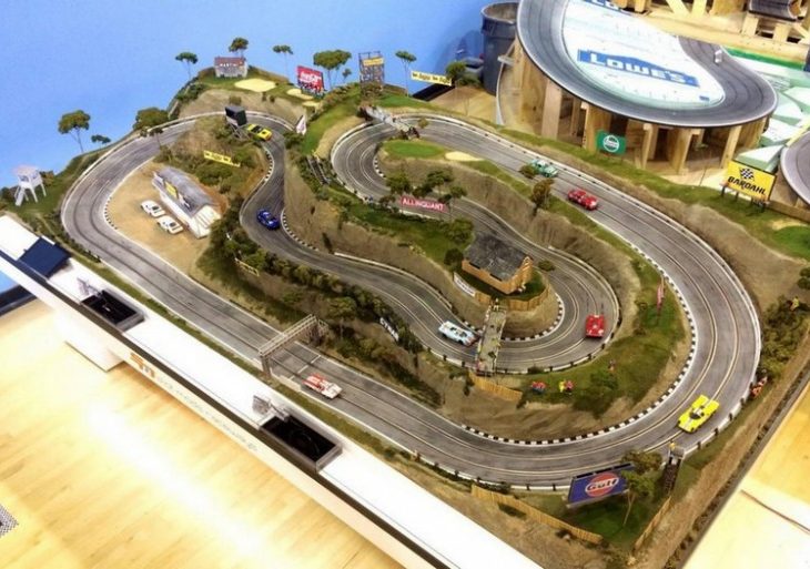 Handmade $50K Slot-Car Racing Set is Perfect Nostalgia Gift for the Car Lover