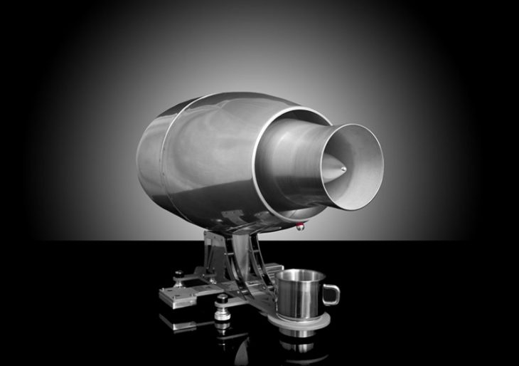 Superveloce Aviatore is All-Handmade, Turbofan Coffee-Maker