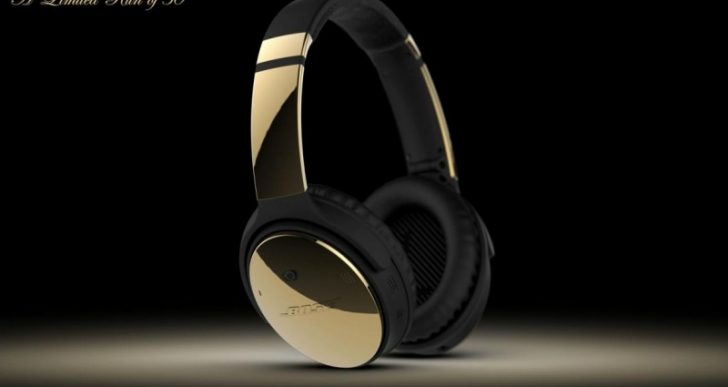 Gold Bose QC35 by ColorWare Limited to 50 Sets