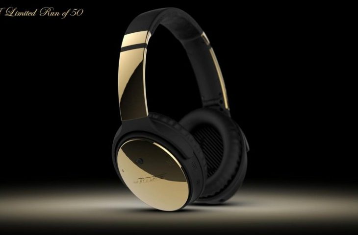 Gold Bose QC35 by ColorWare Limited to 50 Sets