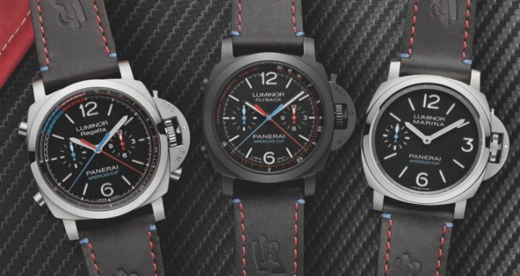 Panerai Unveils Three New Watches for 2017 America’s Cup