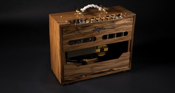 These Custom Fender Amps Are Made of Wood From the 200-Year-Old USS Constitution