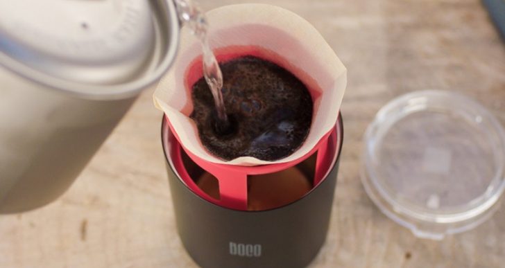 Get Pour-Over Quality Right In Your Cup with the Coffee Maker Mug by BRuX