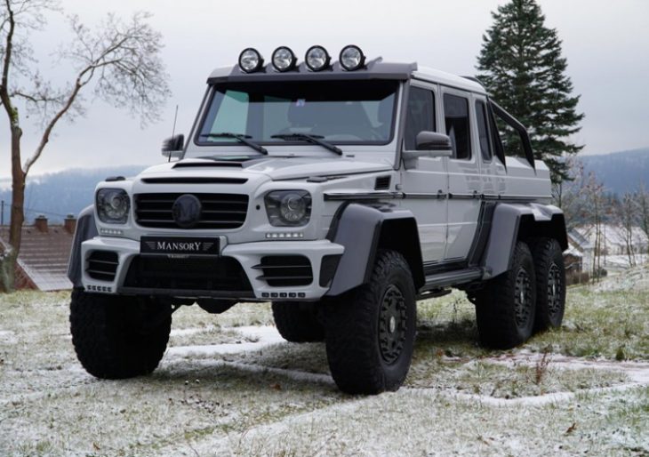 Mansory’s 829-Horsepower Mercedes-AMG G63 6×6 Is a Cross-Country Workhorse