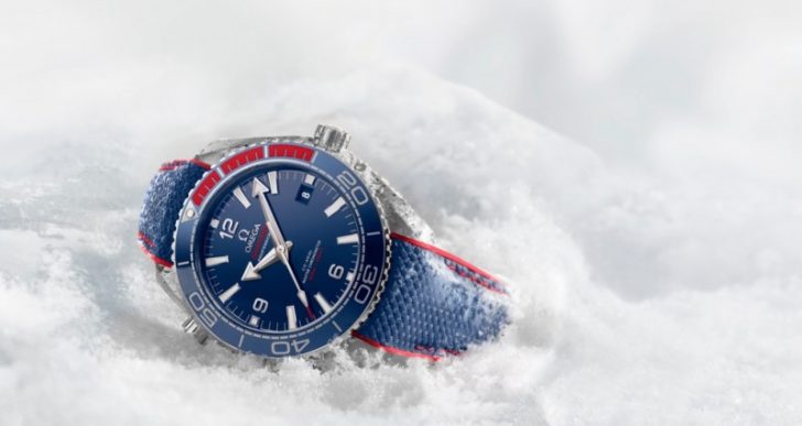 Omega Gets an Early Start on Next Year’s Winter Olympics in Pyeongchang with a Special Edition Seamaster