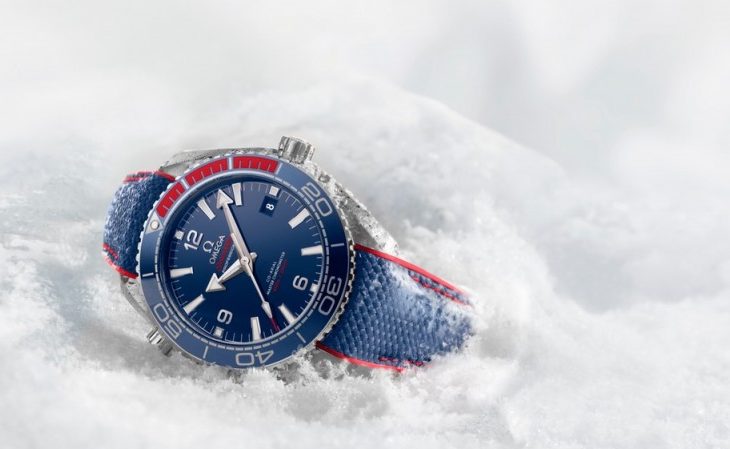 Omega Gets an Early Start on Next Year’s Winter Olympics in Pyeongchang with a Special Edition Seamaster