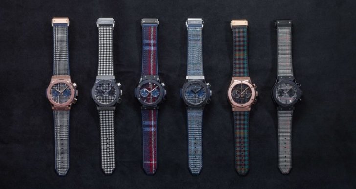Tartan, Houndstooth and Tweed Adorn the Watches of Hublot’s Classic Fusion Italia Collection