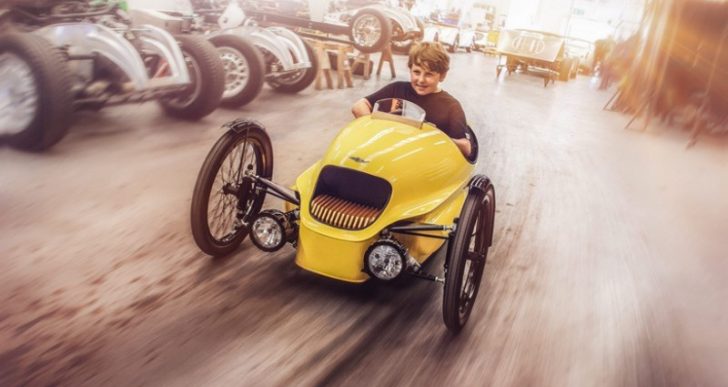 The EV3 Junior 8 Will Prime Your Kids for Their First Grown-Up Morgan 3-Wheeler