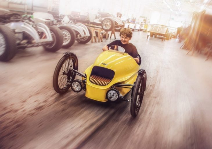 The EV3 Junior 8 Will Prime Your Kids for Their First Grown-Up Morgan 3-Wheeler