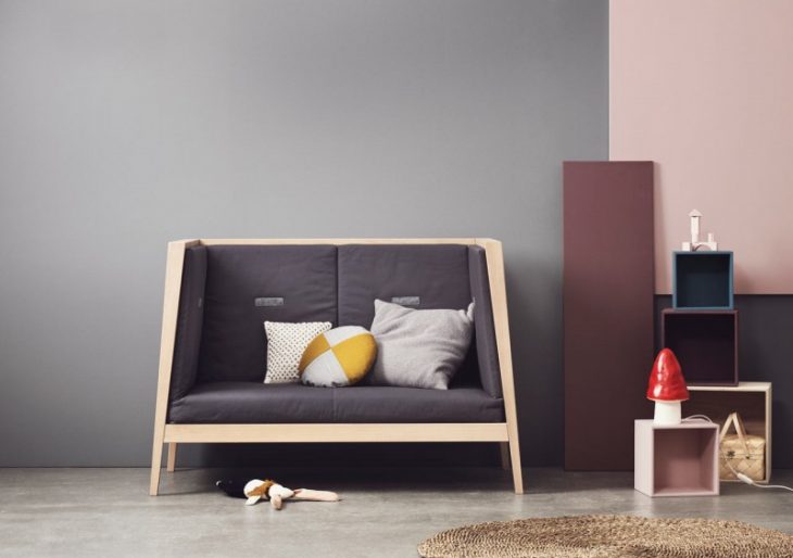 The Toddler-Centric Linea Cot by Leander Goes from Crib to Couch With Ease