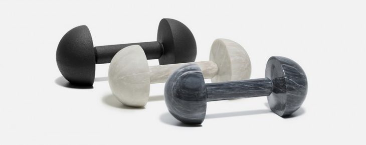 Tingest’s Haute Workout Gear Includes Marble Dumbbells, Supple Leathers and More