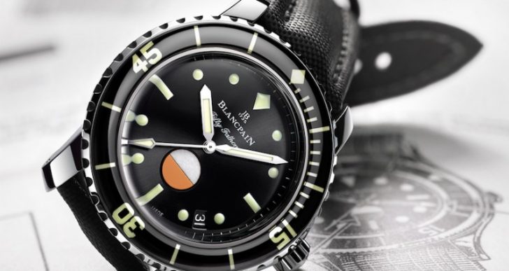 Blancpain Revisits a Classic with New Fifty Fathoms Mil-Spec Watch