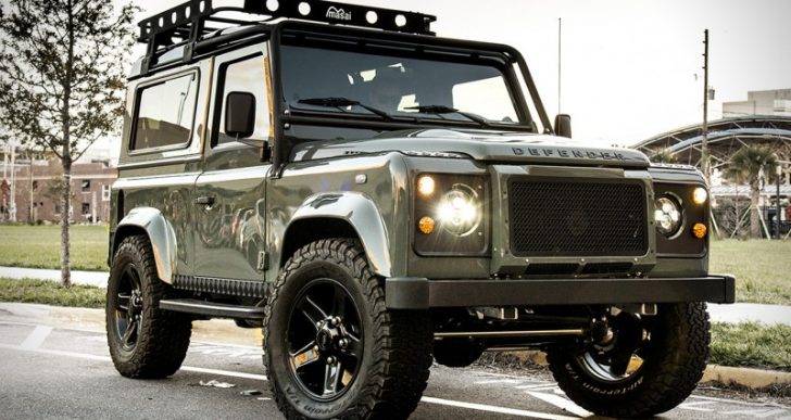 East Coast Defender’s ‘Project 13’ Gives the Land Rover D90 a Tactical Air