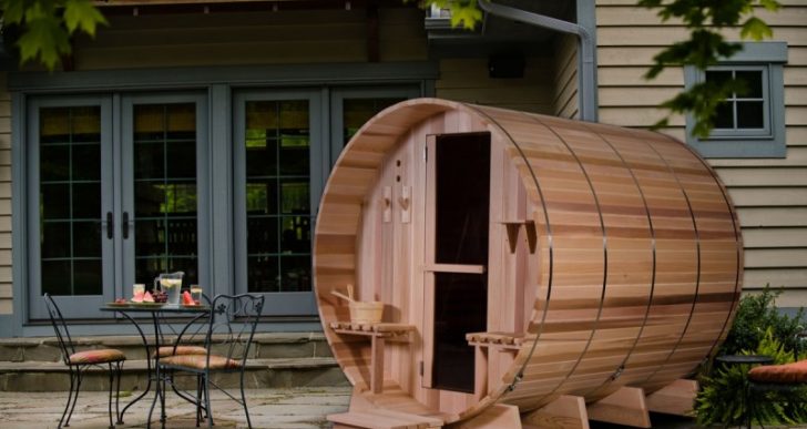 For a Mere $8.5k, Almost Heaven Saunas Will Build You Your Very Own Backyard Steam Room