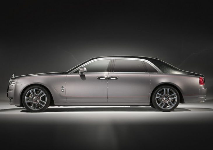 Rolls-Royce Crushed 1,000 Diamonds to Give this Custom Ghost a Super Luxe Paint Job