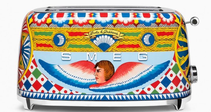 Toasters Can Be Chic Too: New Collaborative Collection from Smeg and Dolce & Gabbana