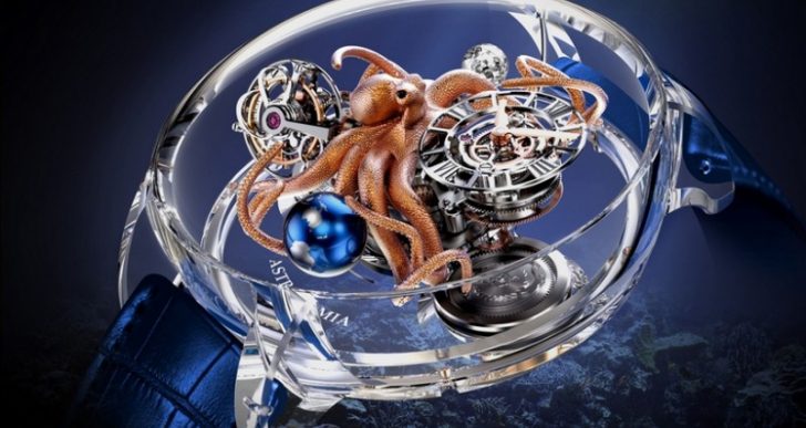 Under the Sea: Jacob & Co.’s Astronomia Octopus Wristwatch