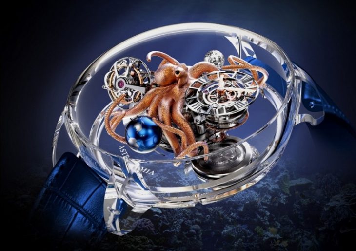 Under the Sea: Jacob & Co.’s Astronomia Octopus Wristwatch