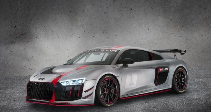 Audi Unveils Its Latest Racer, the R8 LMS GT4, at the New York Auto Show