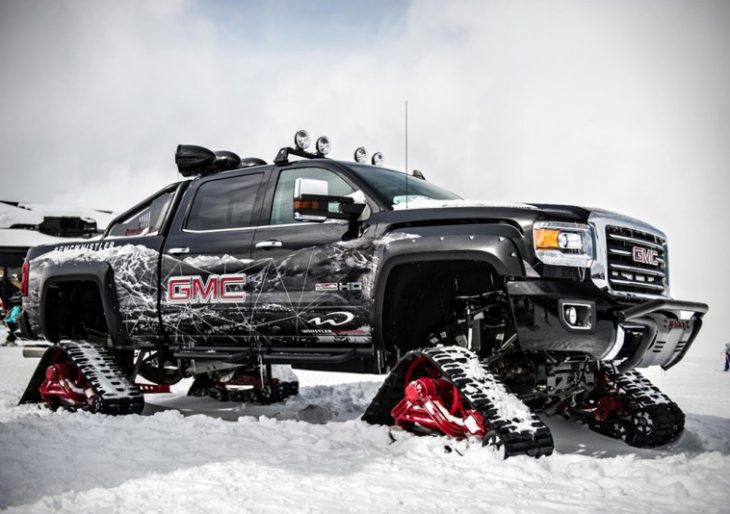 Mattrack-Equipped GMC Sierra All Mountain Will Shepherd You through the Tundra in Style