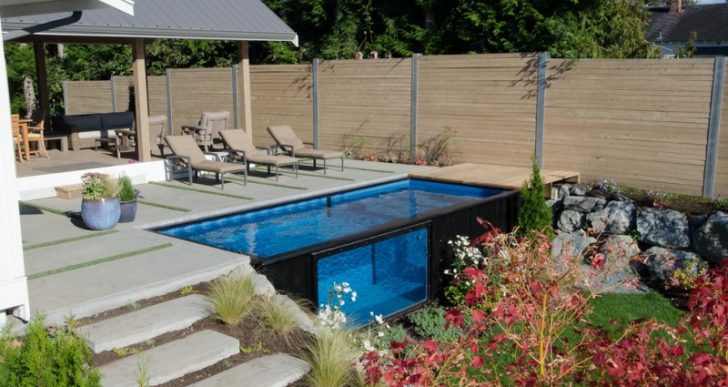 Modpools Are Easy-Install, Relocatable Swimming Pools Made from Old Shipping Containers