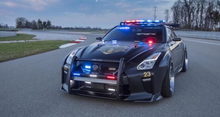 This Nissan GT-R Concept Cop Car Can Overtake Even the Speediest Criminals