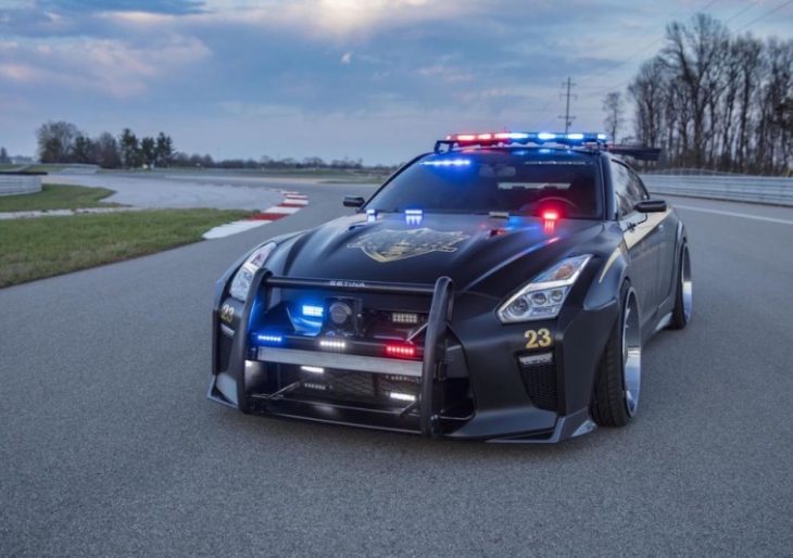 This Nissan GT-R Concept Cop Car Can Overtake Even the Speediest Criminals