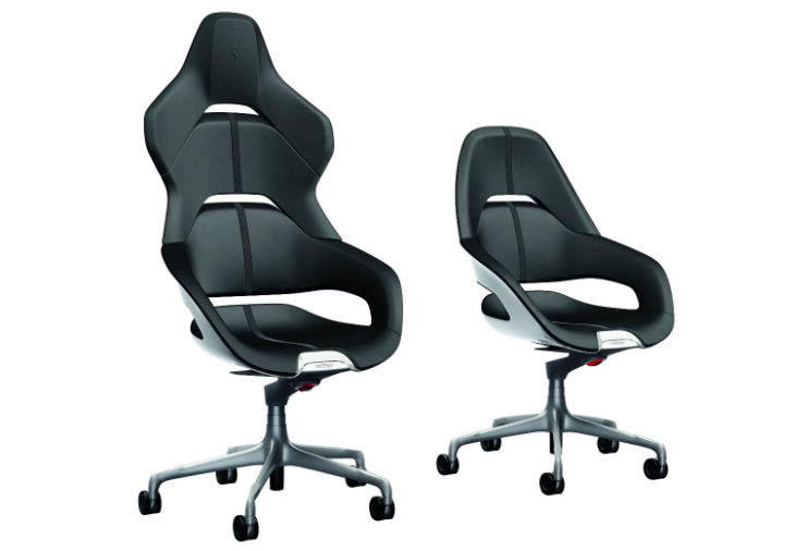 Ferrari Designs Sleek Office Chair for Poltrona Frau