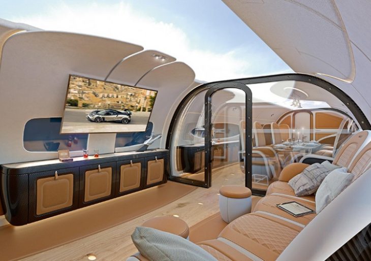 Airbus Enlists Pagani for Ultra-Luxe Corporate Jet Cabin Designs
