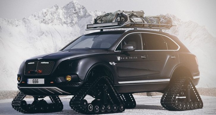 Refuse to Leave Your Bentley at Home During Ski Trips? Rain Prisk Design’s Got You Covered