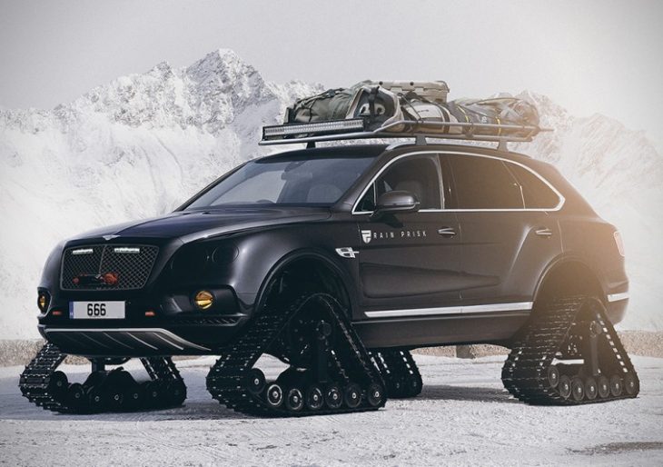 Refuse to Leave Your Bentley at Home During Ski Trips? Rain Prisk Design’s Got You Covered
