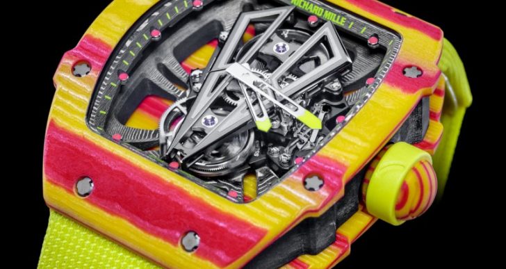 Richard Mille Introduces a Striking, Shock-Resistant Tourbillon in Partnership with Rafael Nadal